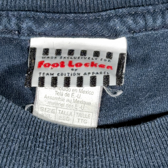 Vintage Notre Dame Shirt Adult 2XL XXL Blue Fighting Irish Football Quinn Y2K - Picture 3 of 5